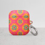 Vibrant Pink Mandala Case for AirPods®