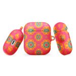 Vibrant Pink Mandala Case for AirPods®