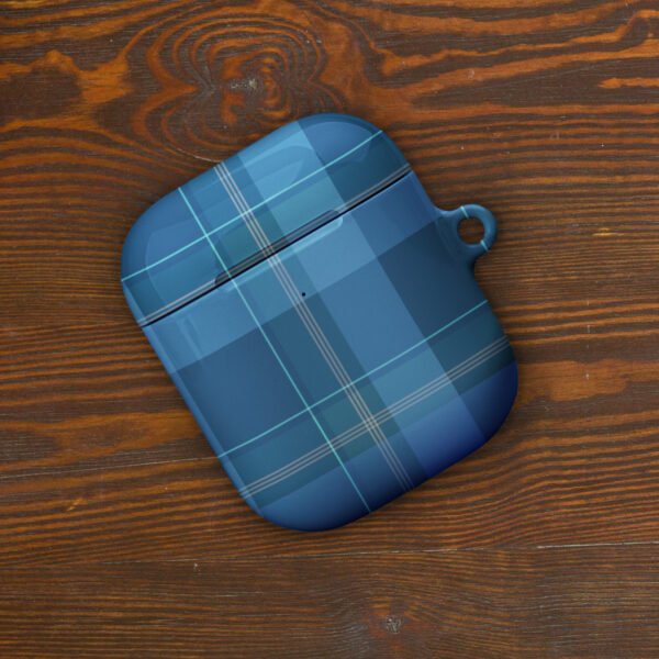 Classic Blue Plaid Case for AirPods®