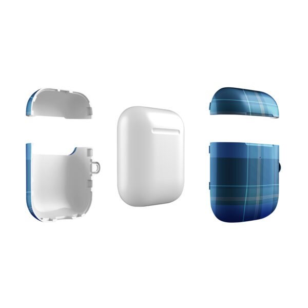 Classic Blue Plaid Case for AirPods®