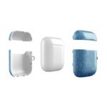 Blue Suede Texture Case for AirPods®