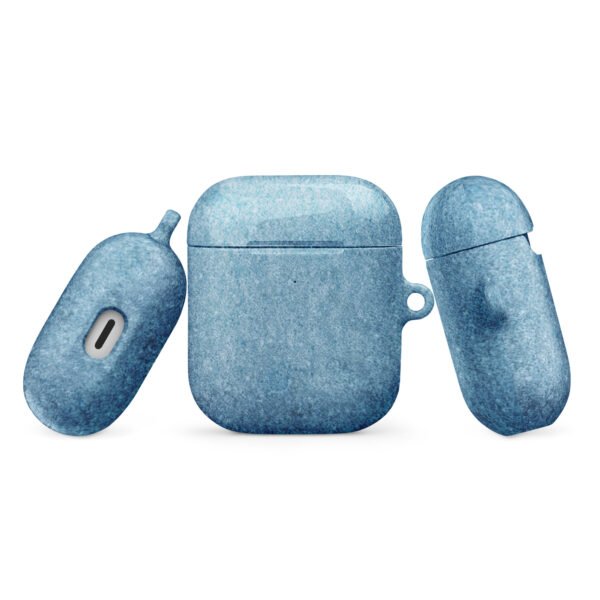 Blue Suede Texture Case for AirPods®
