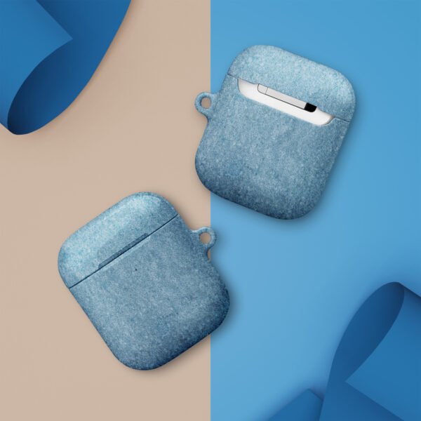 Blue Suede Texture Case for AirPods®