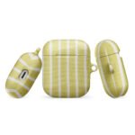 Natural Linen Stripe Case for AirPods®