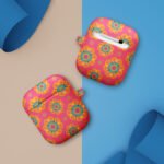 Vibrant Pink Mandala Case for AirPods®