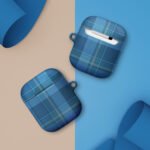 Classic Blue Plaid Case for AirPods®