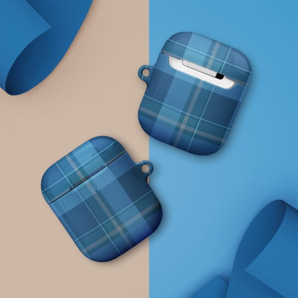Classic Blue Plaid Case for AirPods®