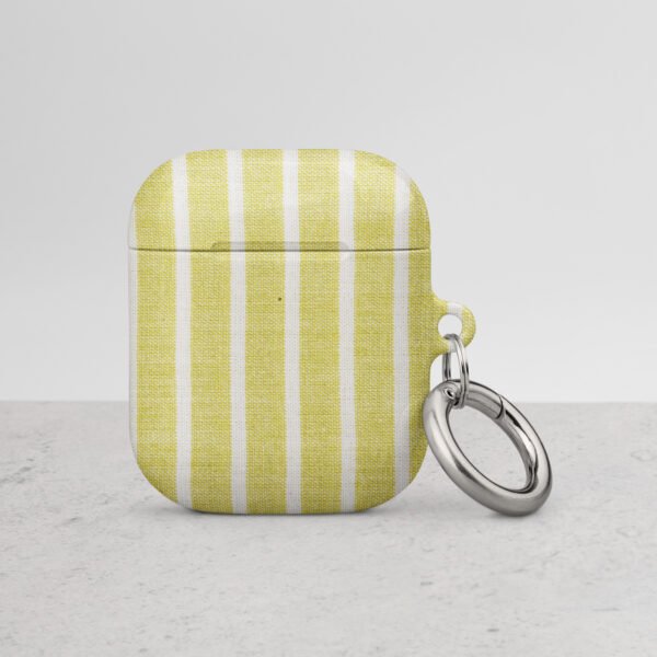 Natural Linen Stripe Case for AirPods®