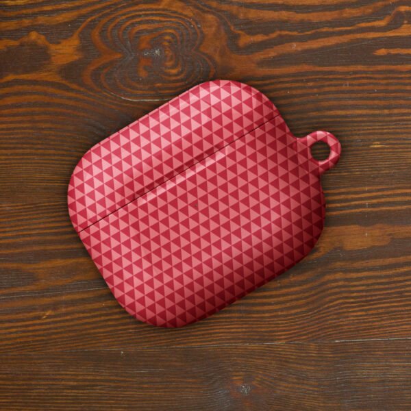 Red Geometric Triangle Case for AirPods®