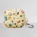 Retro Music Pattern Case for AirPods®
