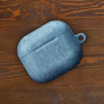 Blue Suede Texture Case for AirPods®