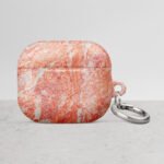 Salmon Marble Case for AirPods®