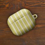 Natural Linen Stripe Case for AirPods®