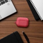 Red Geometric Triangle Case for AirPods®