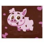 Muddy Fun Piggy Jigsaw Puzzle