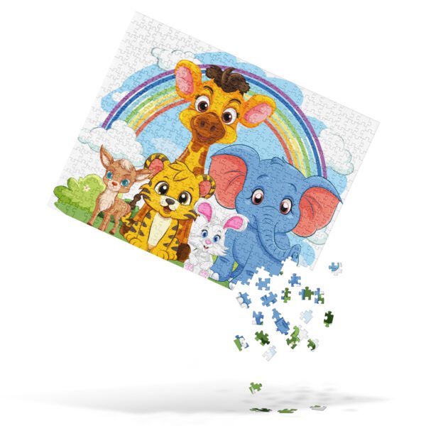 Rainbow Jungle Pals Jigsaw Puzzle