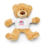 Mom Love You Floral Teddy Bear