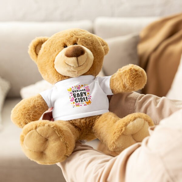 Welcome Baby Girl Teddy Bear