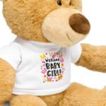 Welcome Baby Girl Teddy Bear