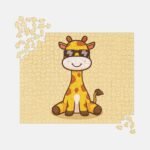 Cool Sunglasses Giraffe Jigsaw Puzzle
