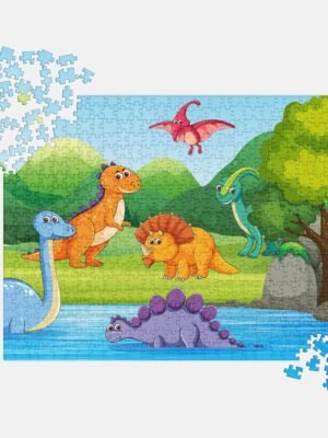 Dinosaur Adventure Land Jigsaw Puzzle