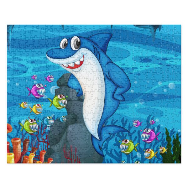 Friendly Shark Underwater Adventure Jigsaw Puzzle