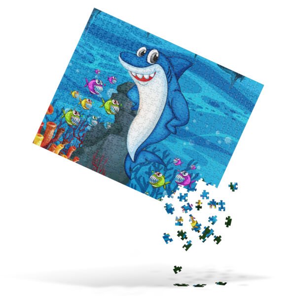 Friendly Shark Underwater Adventure Jigsaw Puzzle