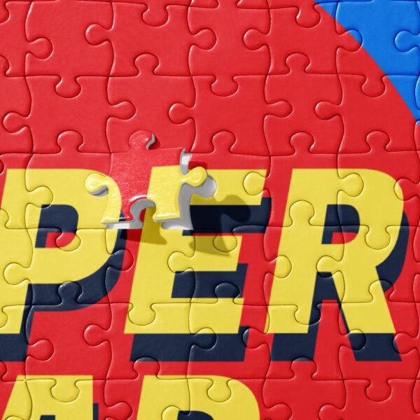 Super Dad Hero Jigsaw Puzzle